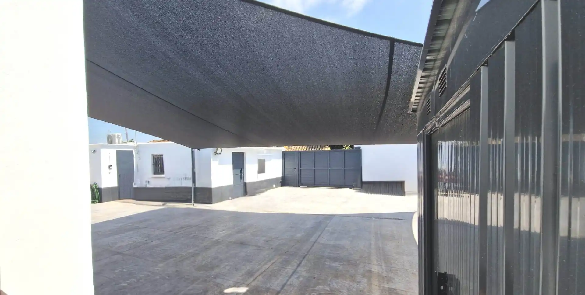 Terrassa de Casa o xalet en venda en El Puerto de Santa María amb Aire condicionat, Jardí privat i Terrassa