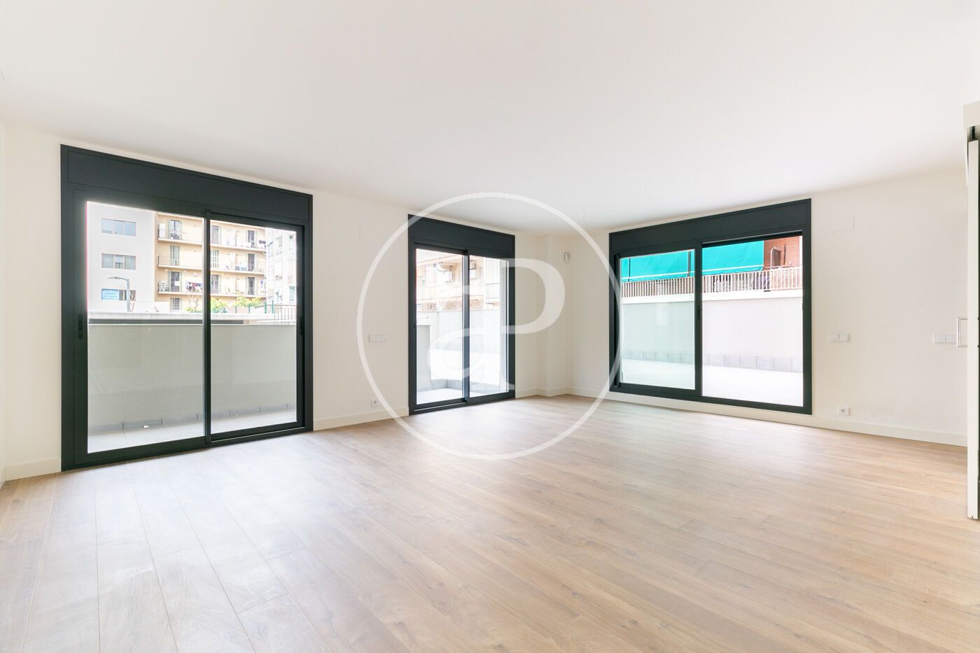 Vista exterior de Pis de lloguer en  Barcelona Capital amb Aire condicionat, Calefacció i Terrassa