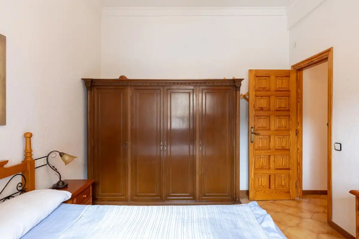Schlafzimmer von Country house zum Verkauf in Mogente / Moixent mit Klimaanlage, Heizung und Terrasse