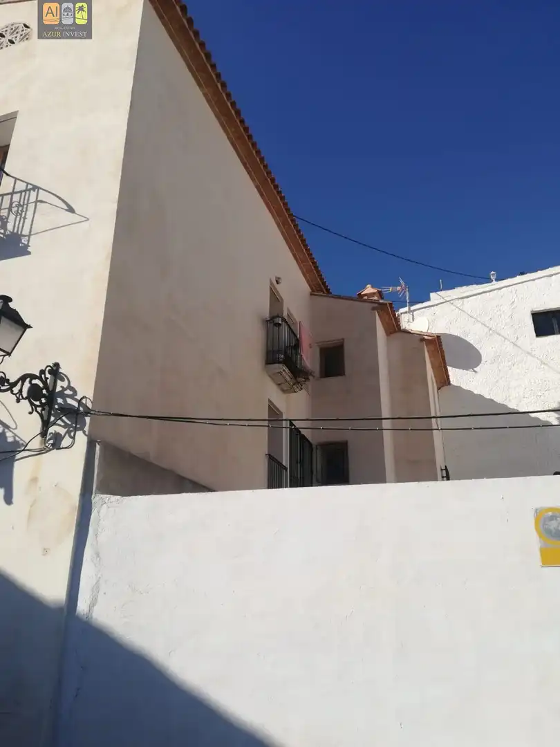 Vista exterior de Pis en venda en Altea