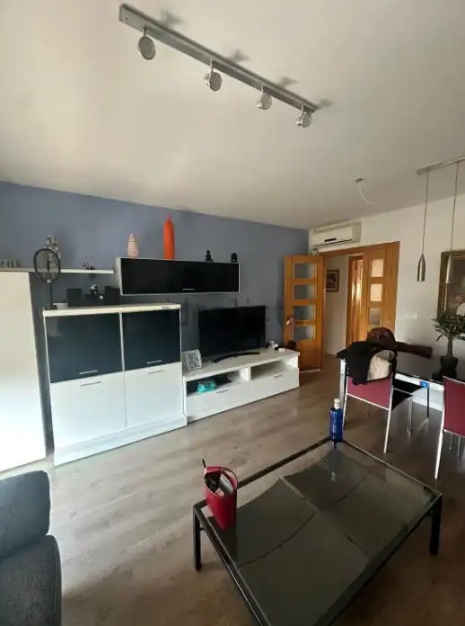 Living room of Flat for rent in Sagunto / Sagunt  with Air Conditioner, Furnished and Oven