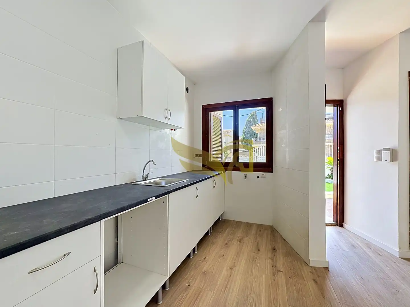 Küche von Wohnung zum Verkauf in Los Alcázares mit Parkett, Terrasse und Abstellraum