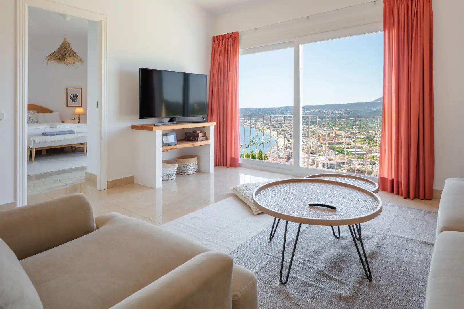 Living room of Houses for sale in Jávea / Xàbia  with Air Conditioner, Heating and Private garden