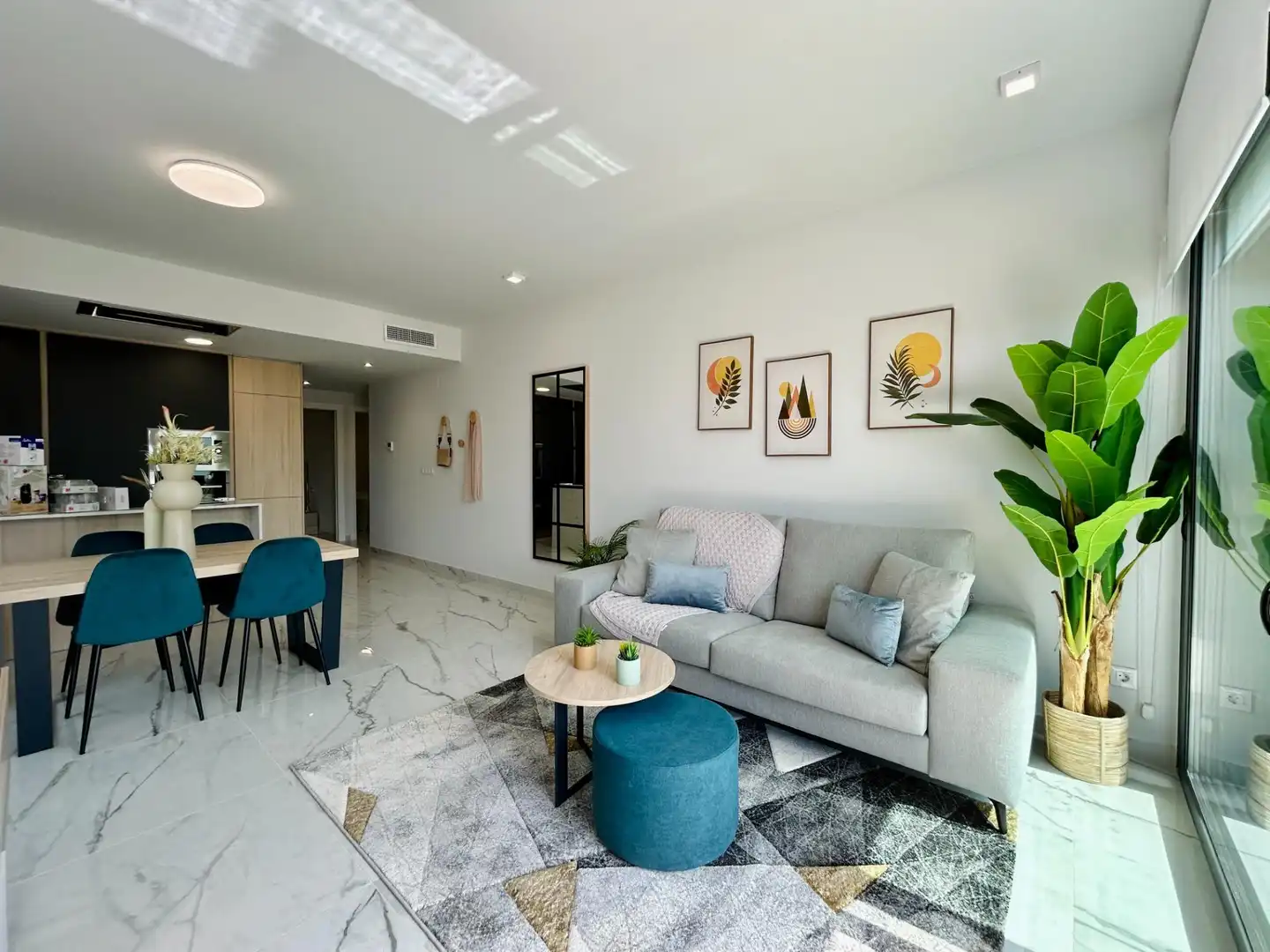 Sala de estar de Ático en venta en Orihuela con Aire acondicionado, Calefacción y Jardín privado