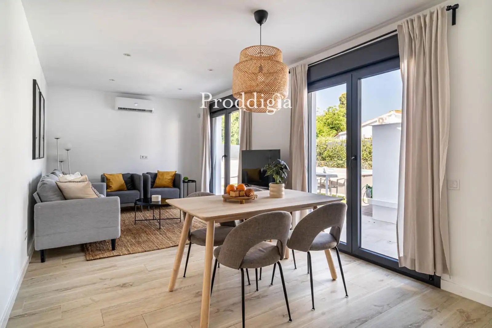 Dining room of Houses for rent in Sant Cugat del Vallès  with Air Conditioner, Storage room and Swimming Pool