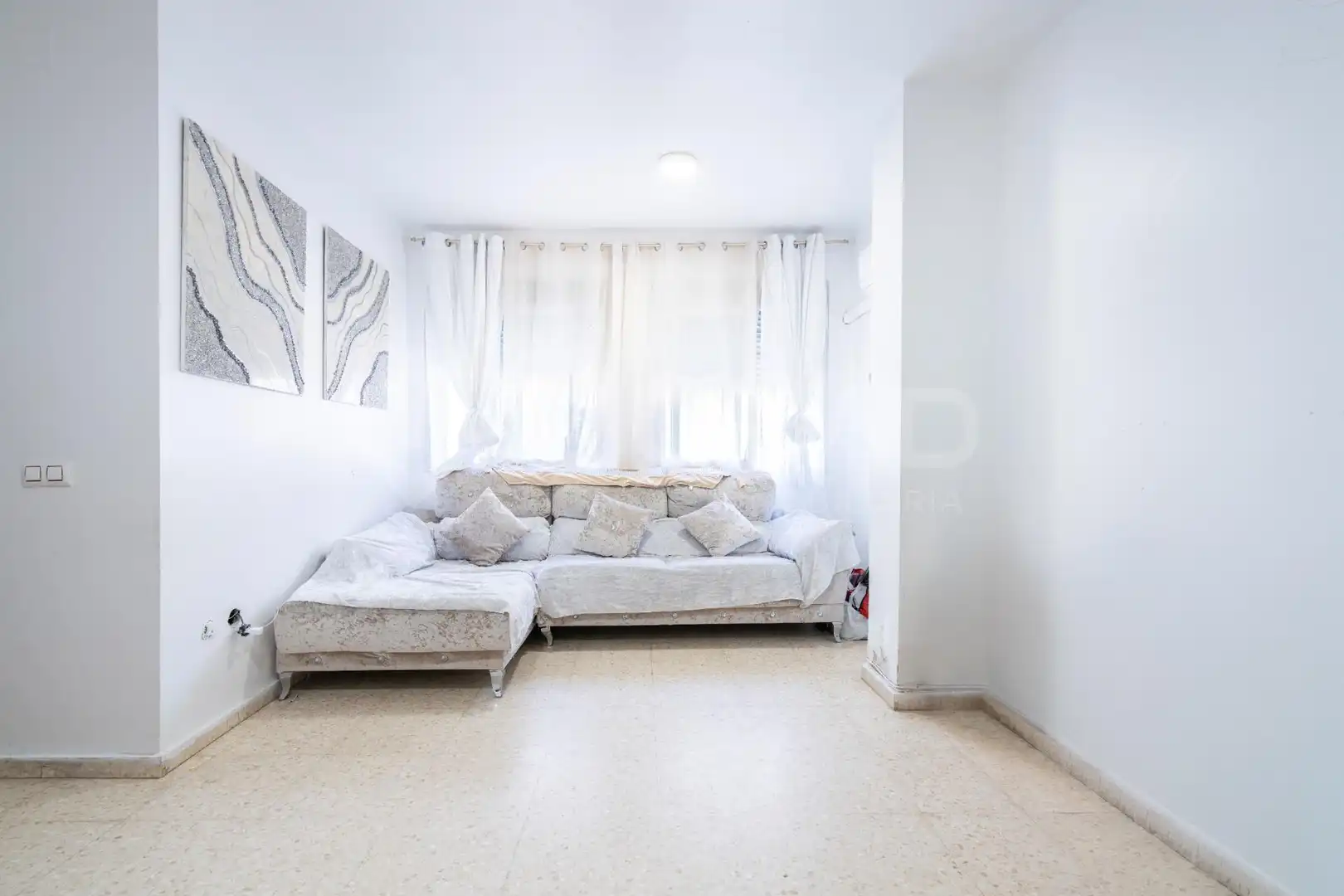 Sala d'estar de Pis en venda en Sevilla