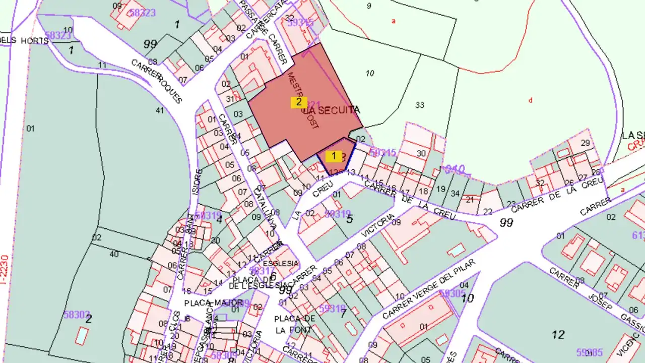 Rural land for sale in C/ Mestre tost Sector Unidad de Actuacion U.A. 1.2, imagen 2