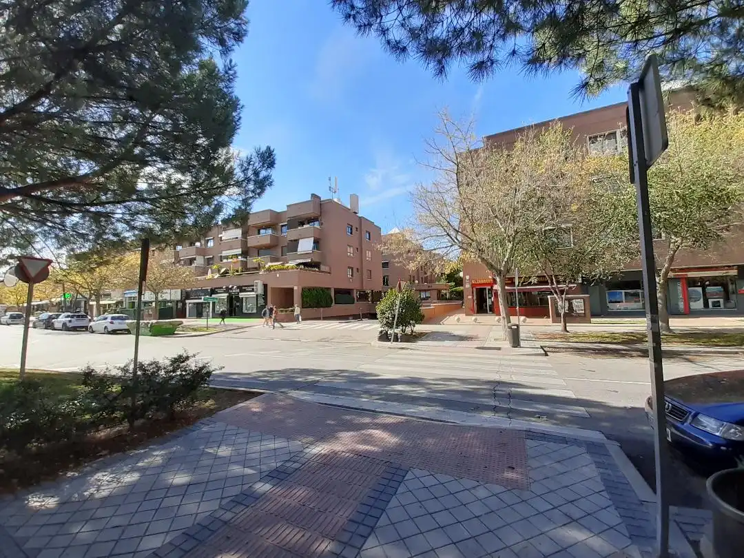 Exterior view of Flat for rent in Pozuelo de Alarcón  with Air Conditioner, Heating and Parquet flooring