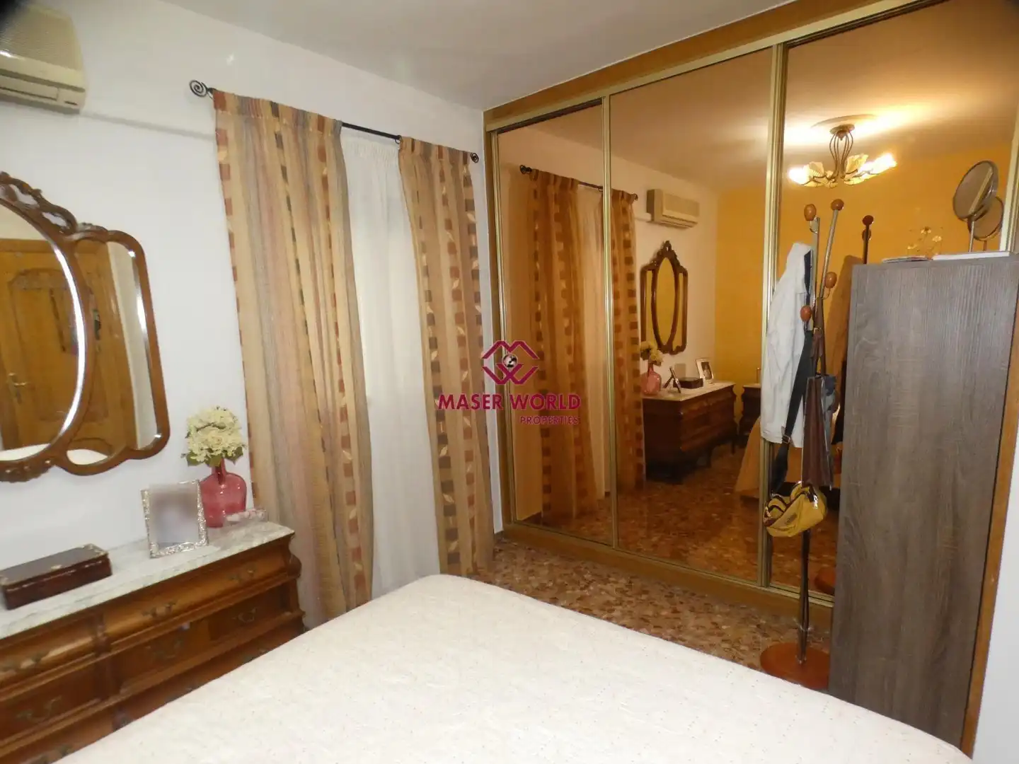 Schlafzimmer von Wohnung zum Verkauf in Mazarrón mit Klimaanlage, Heizung und Abstellraum