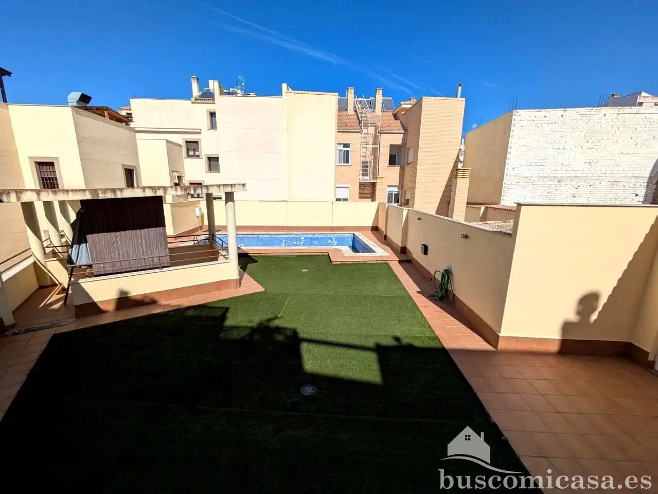 Swimming pool of Flat for rent in Linares  with Air Conditioner, Terrace and Furnished