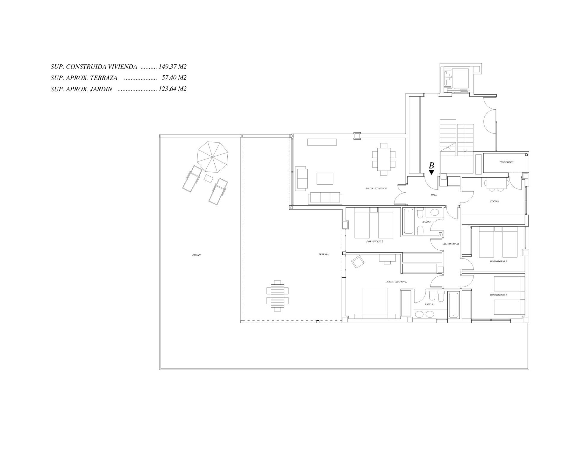 Planta baixa en venda en  Córdoba Capital amb Aire condicionat, Calefacció i Jardí privat