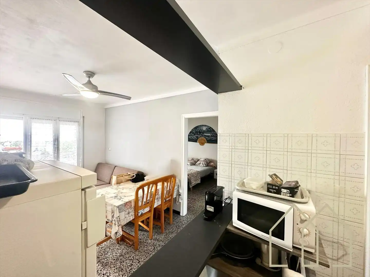 Cocina de Apartamento en venta en L'Escala con Jardín privado y Terraza
