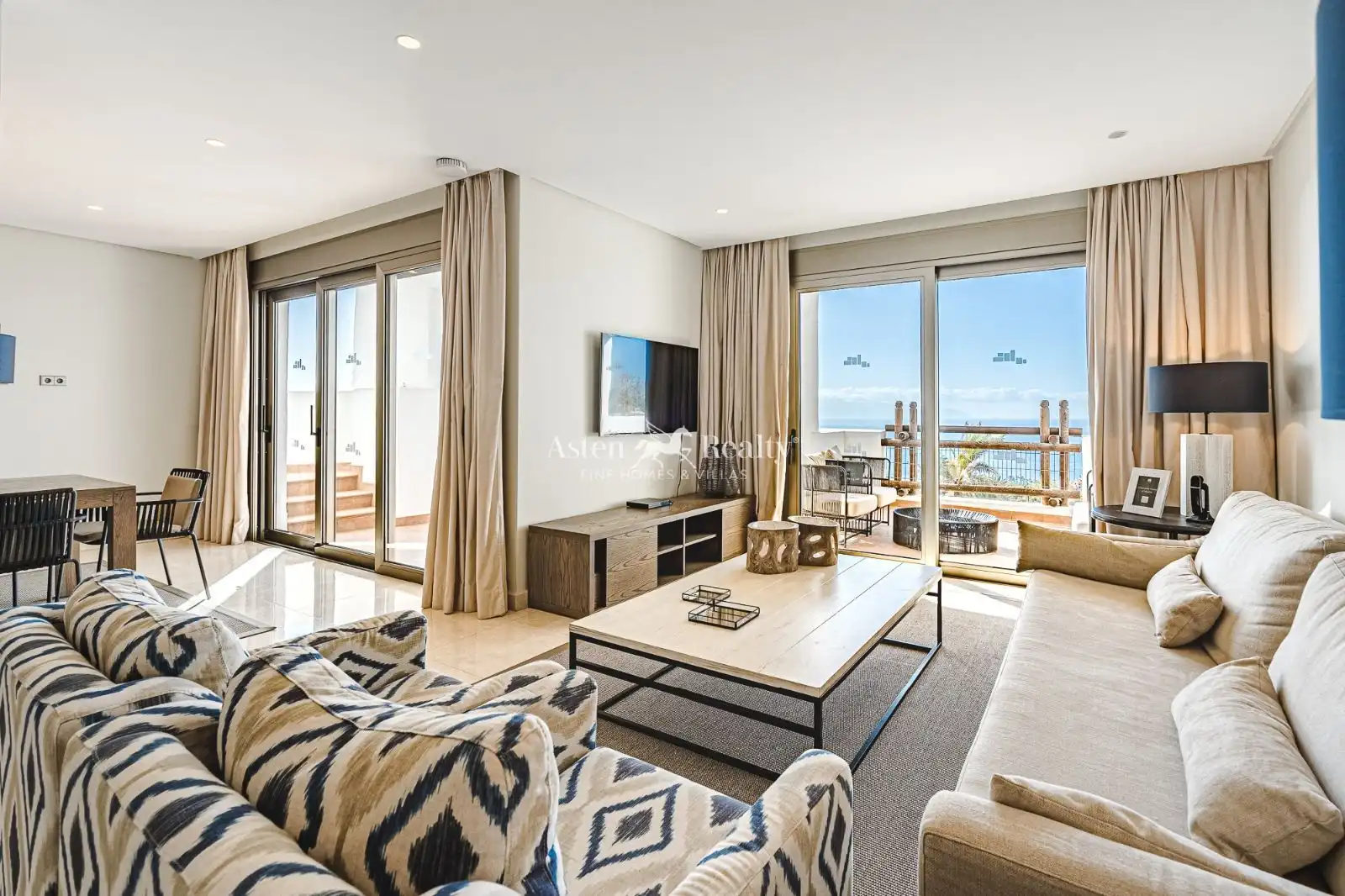 Sala de estar de Apartamento en venta en Guía de Isora con Aire acondicionado, Terraza y Trastero