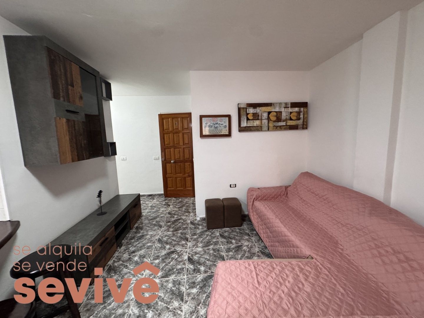 Living room of Flat to rent in Granadilla de Abona  with Terrace and Furnished