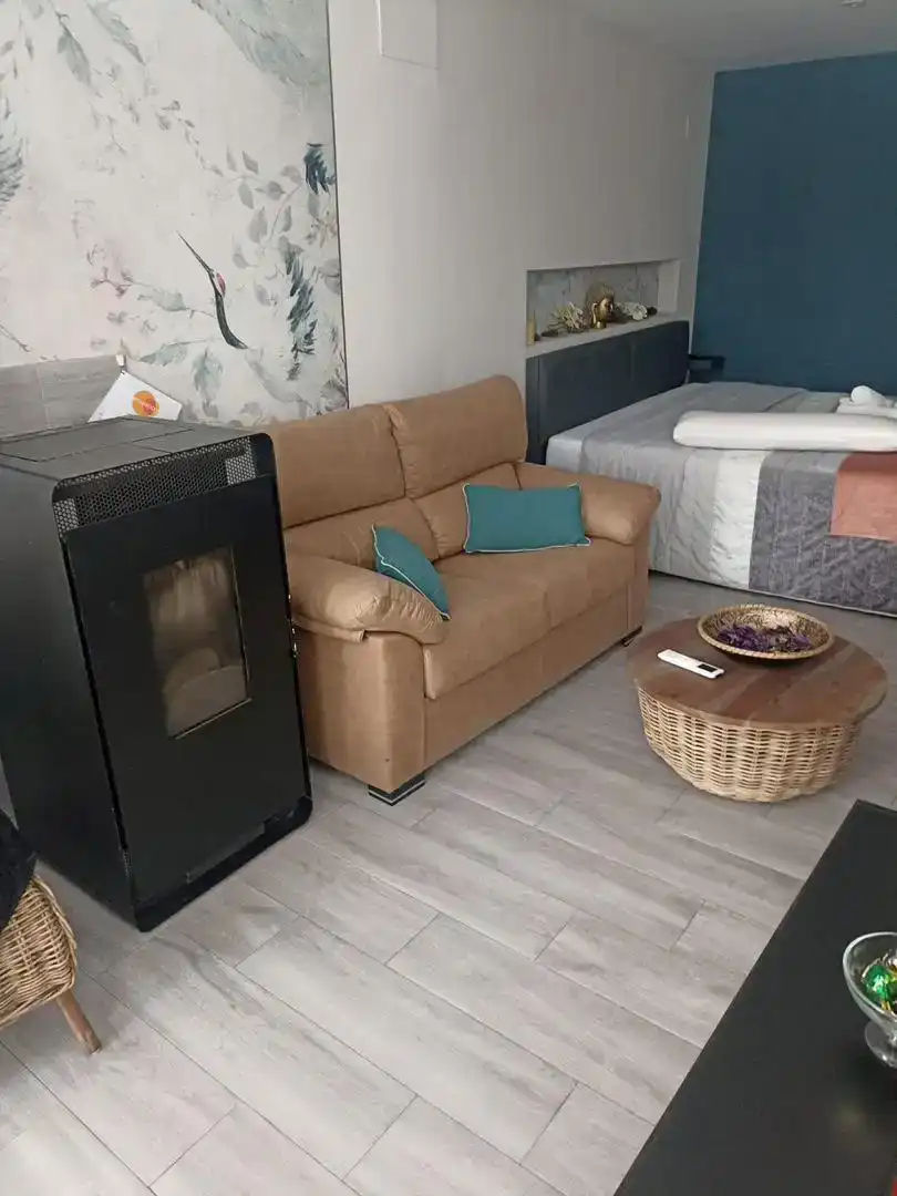Sala d'estar de Loft en venda en Ubrique amb Aire condicionat, Moblat i Forn
