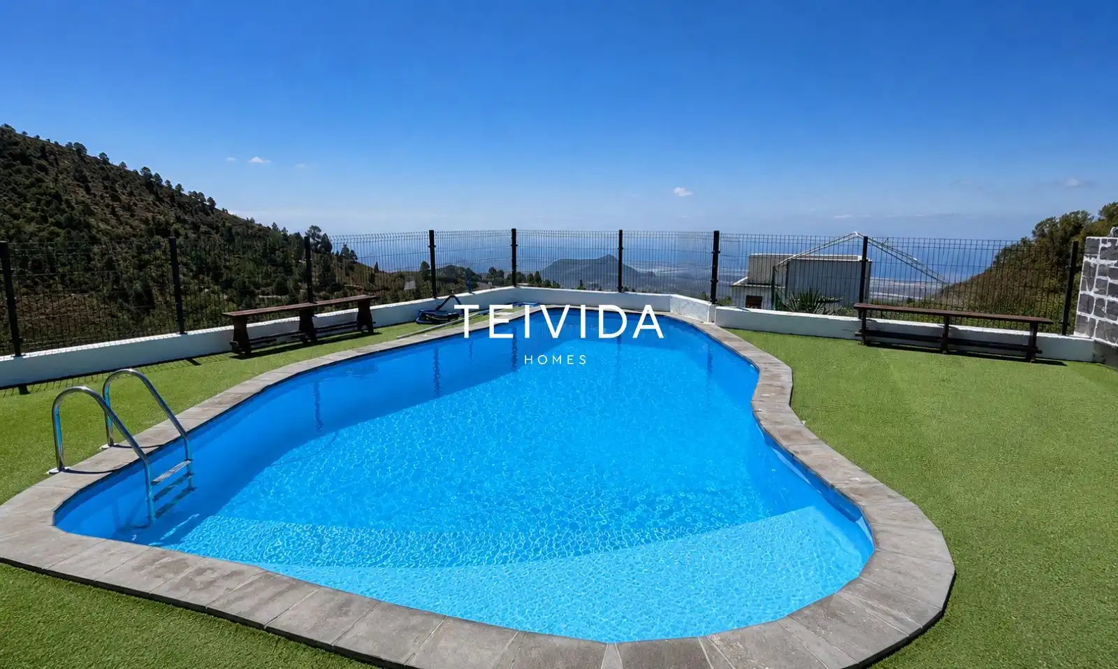 Swimming pool of Houses for sale in Vilaflor de Chasna, Santa Cruz de Tenerife