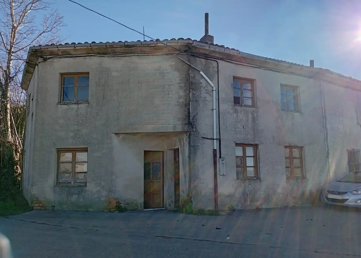 Vista exterior de Casa adosada en venta en Langreo