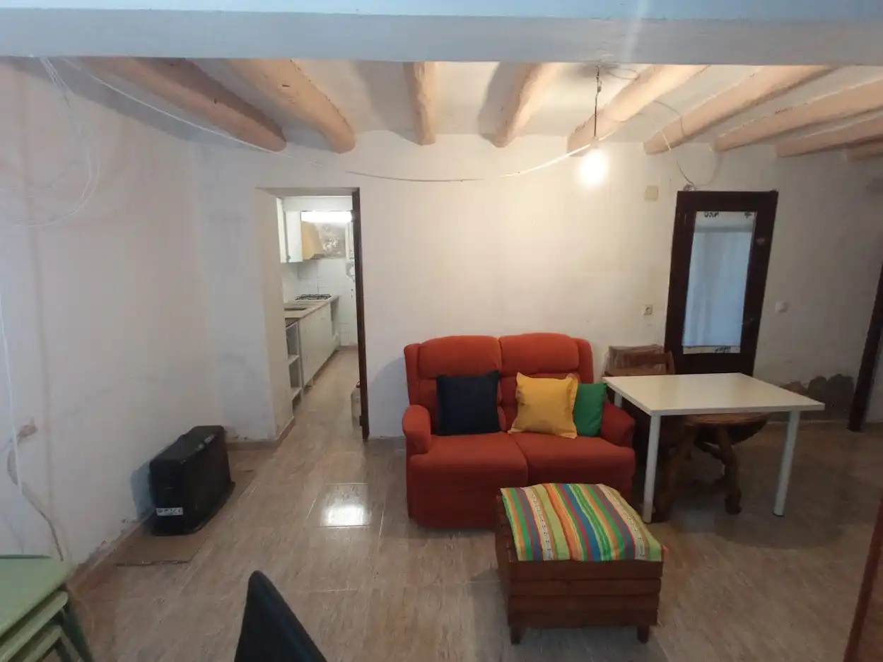 Sala de estar de Finca rústica en venta en Binaced con Trastero