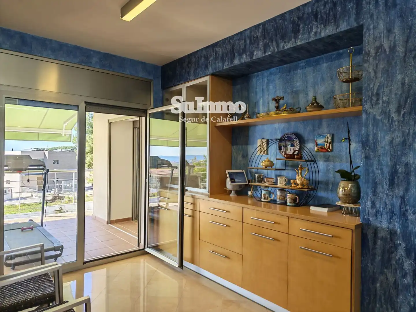 Cocina de Casa o chalet en venta en Calafell con Aire acondicionado, Calefacción y Jardín privado