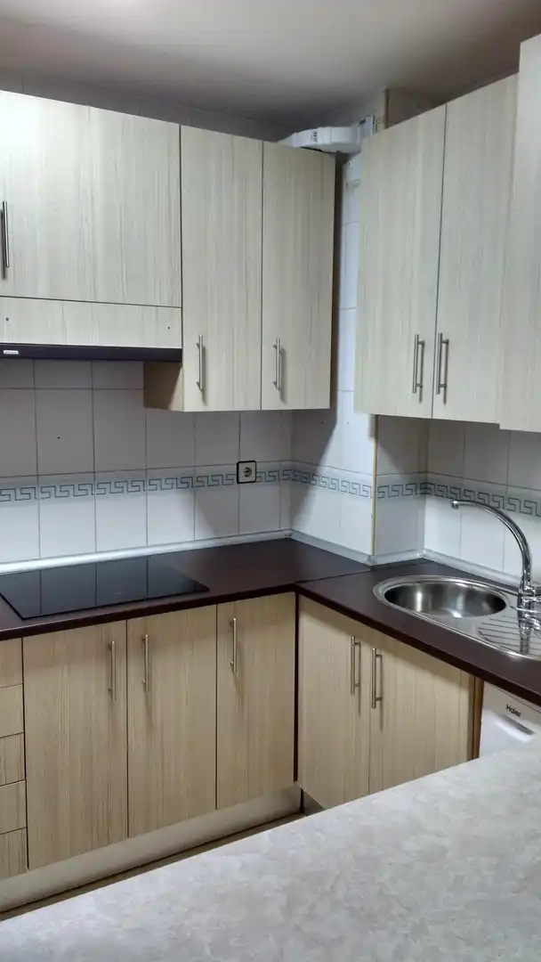 Cuina de Apartament de lloguer en Málaga amb Aire condicionat, Calefacció i Terrassa