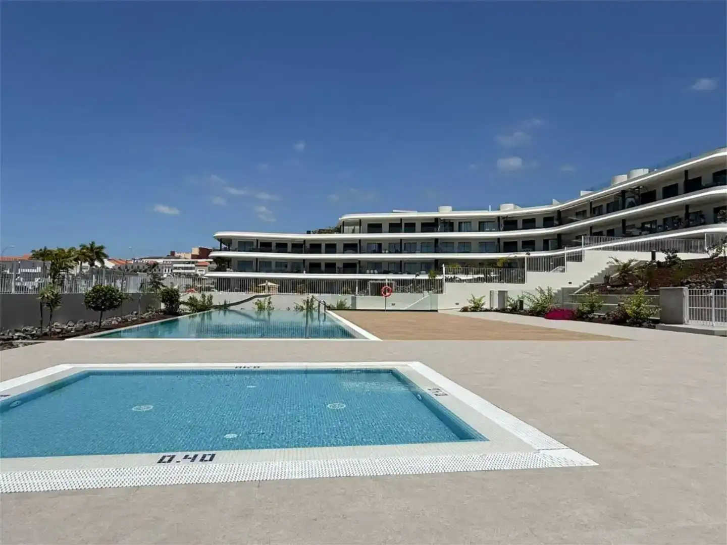 Schwimmbecken von Wohnung zur Miete in Adeje mit Schwimmbad