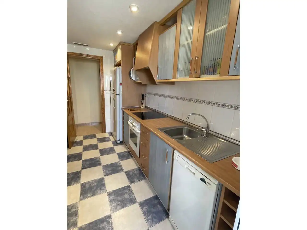Kitchen of Flat for rent in El Campello  with Air Conditioner, Heating and Alarm