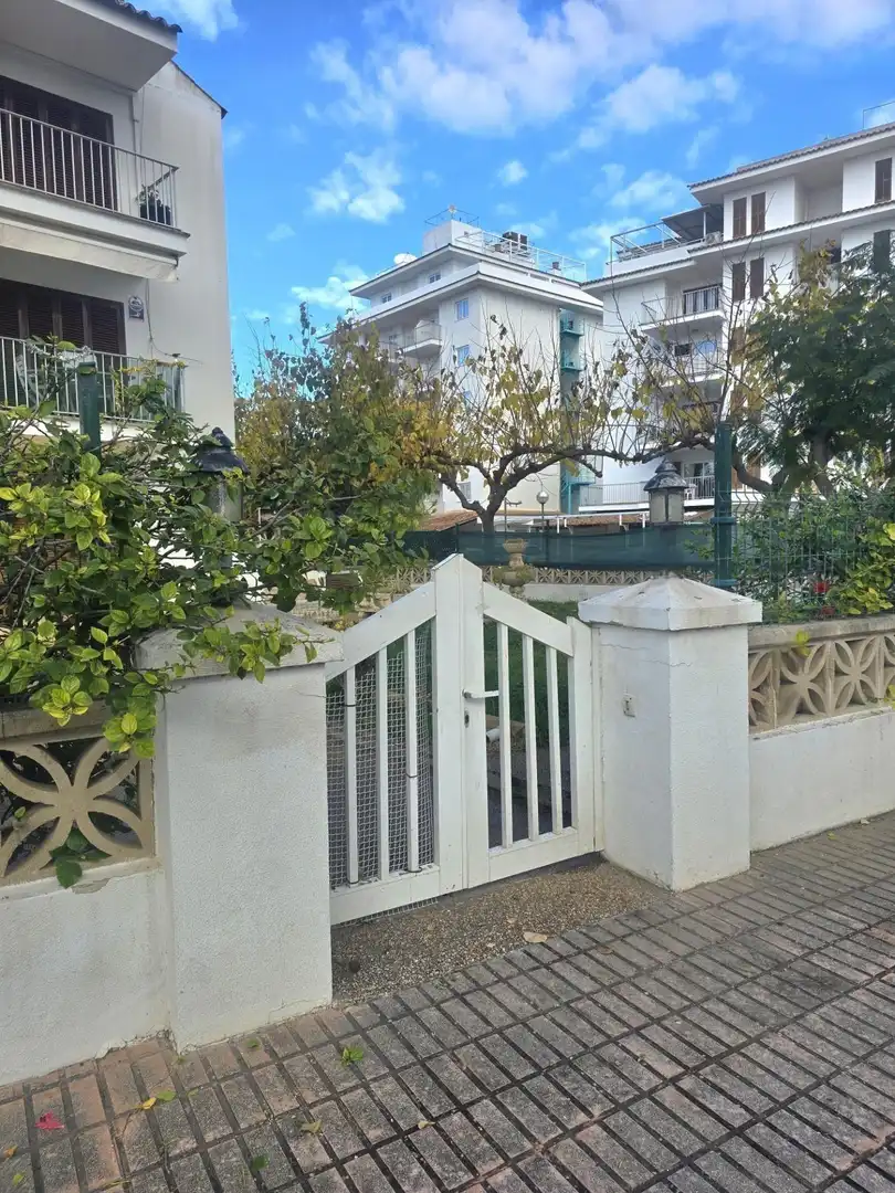 Jardín de Dúplex de alquiler con opción a compra en Alcúdia con Aire acondicionado, Calefacción y Jardín privado