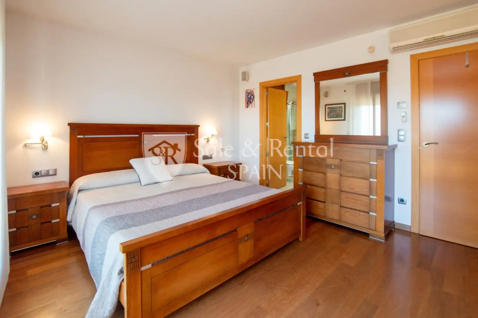Bedroom of Houses for sale in Blanes  with Air Conditioner, Heating and Private garden