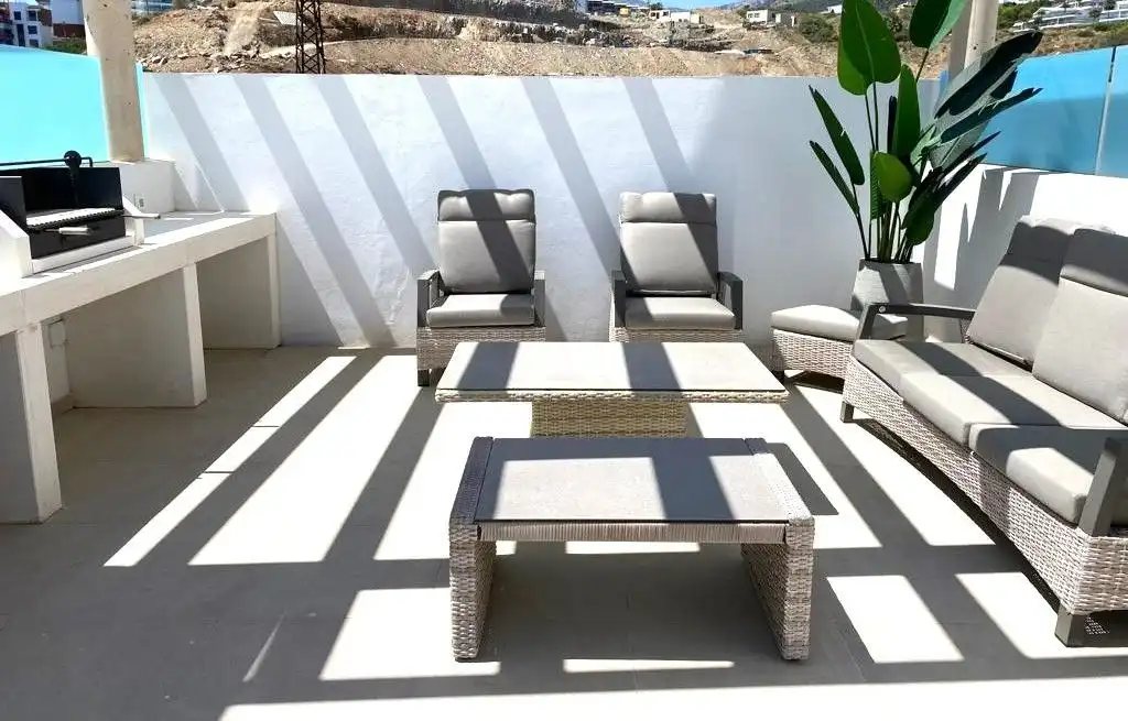 Terrace of Attic for sale in Benalmádena  with Air Conditioner, Heating and Storage room
