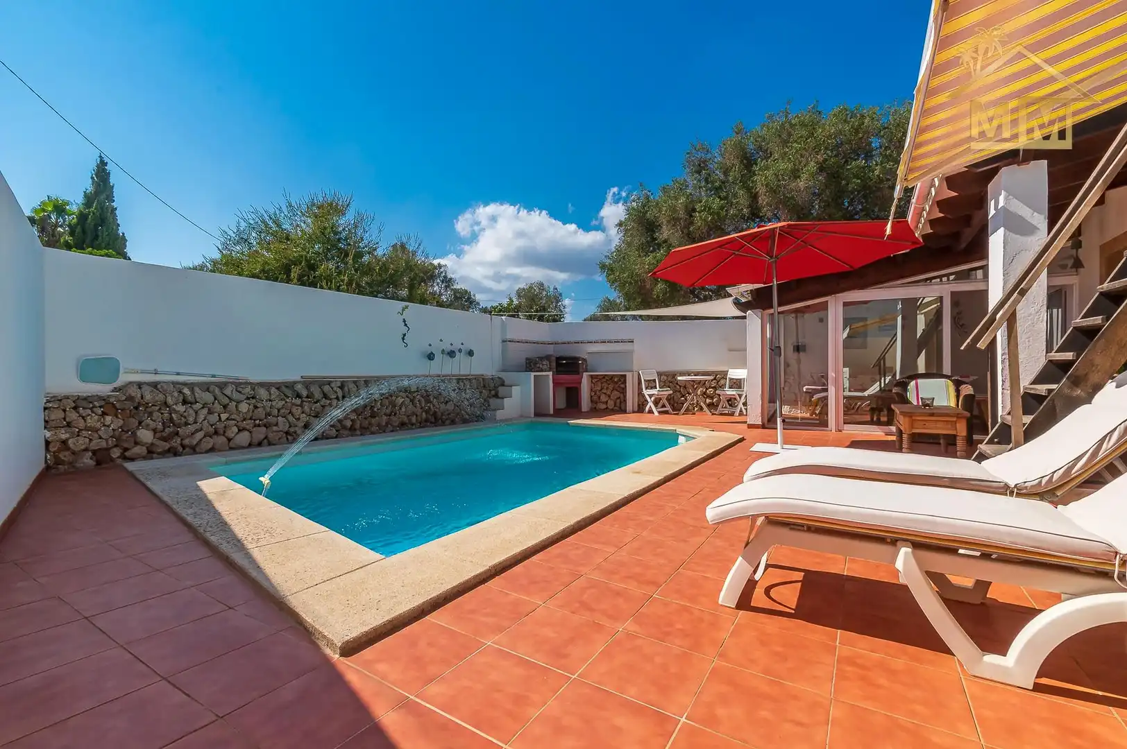 Piscina de Casa o chalet en venta en Es Castell con Aire acondicionado, Calefacción y Terraza