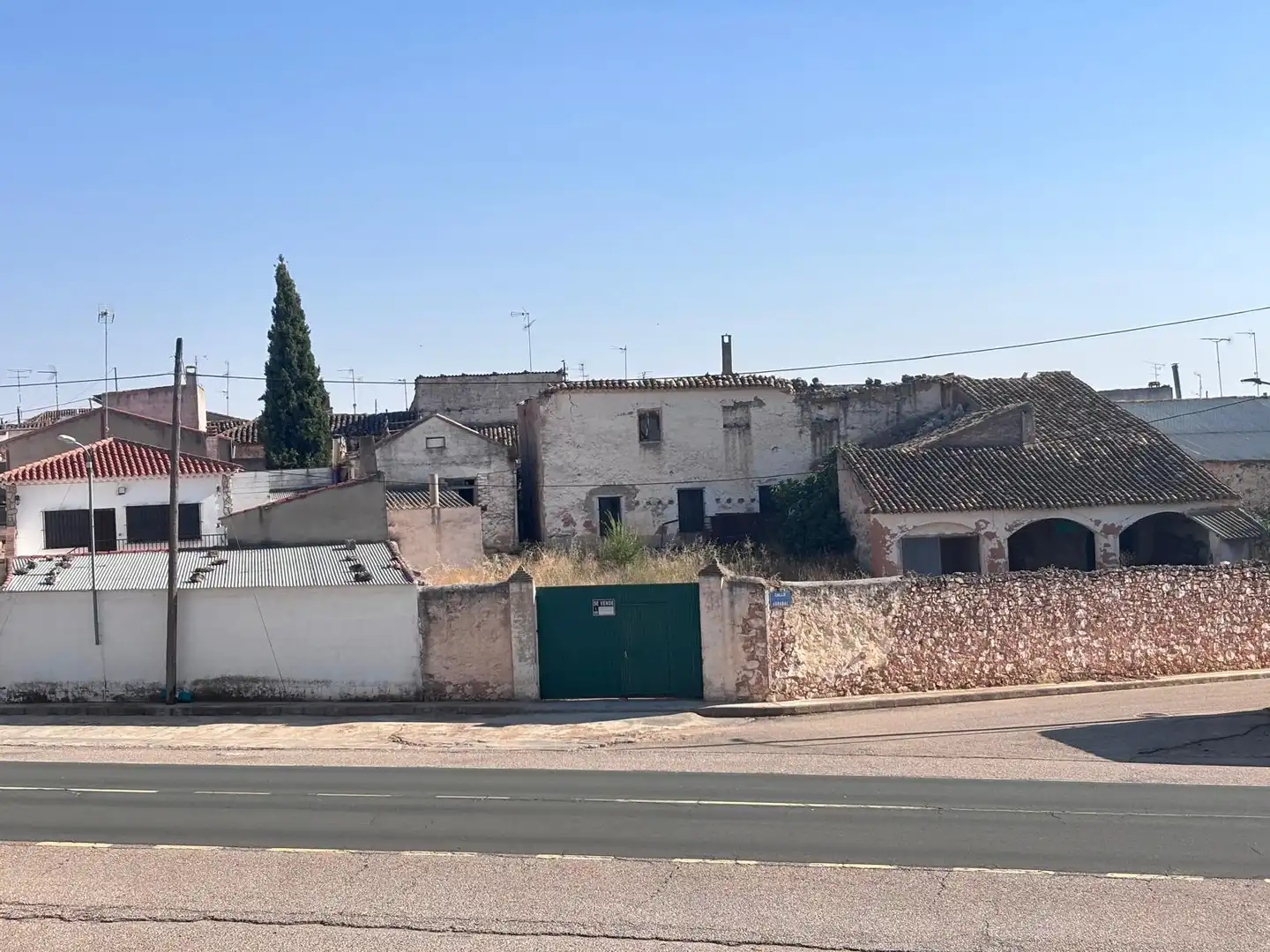 Vista exterior de Residencial en venda en Castillejo de Iniesta