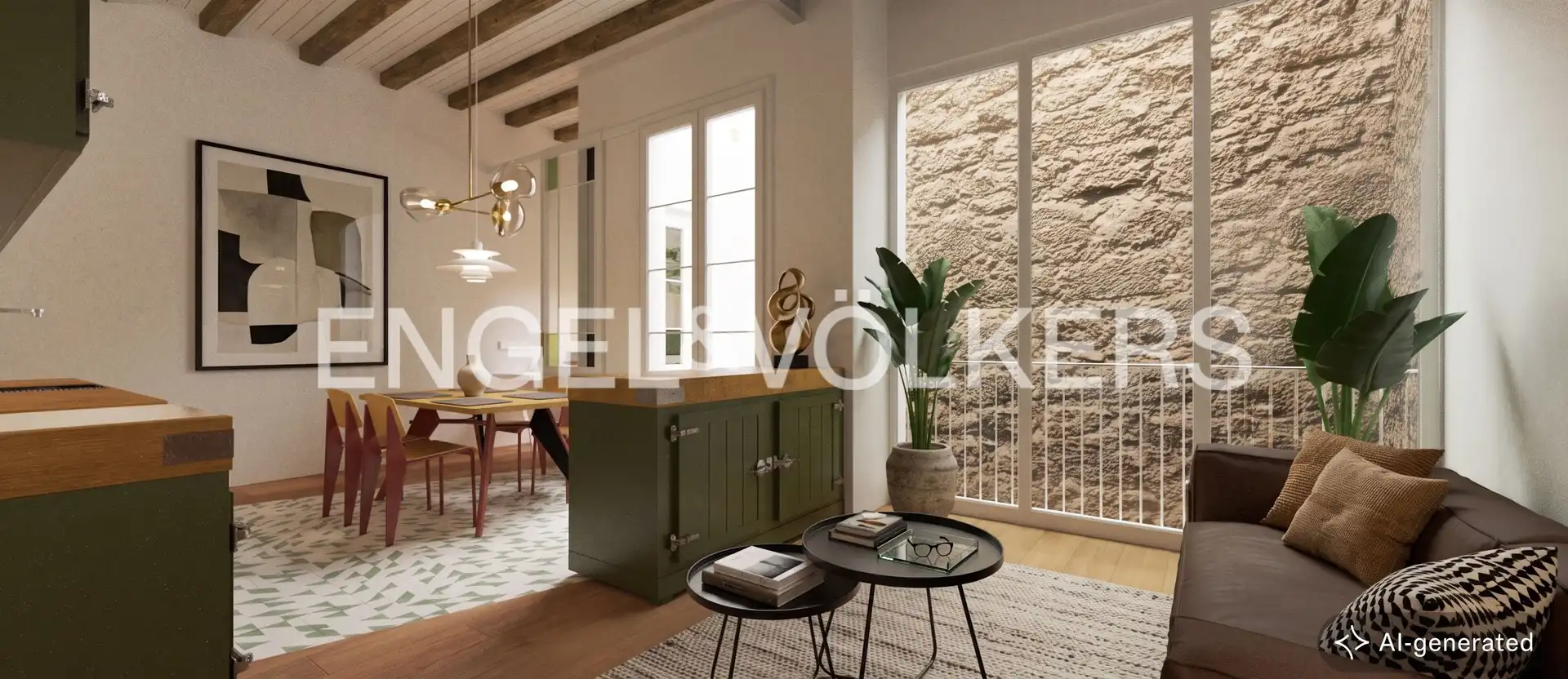Sala d'estar de Casa o xalet en venda en Barcelona amb Calefacció i Balcó