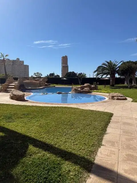 Swimming pool of Flat for rent in El Campello  with Air Conditioner, Terrace and Furnished