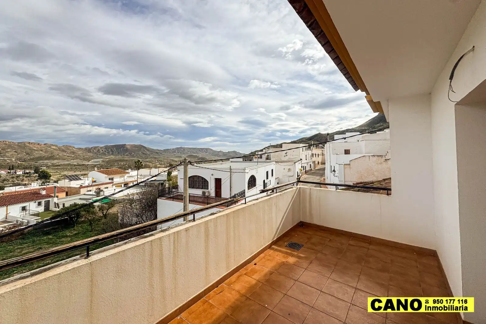 Vista exterior de Piso en venta en Lucainena de las Torres con Terraza