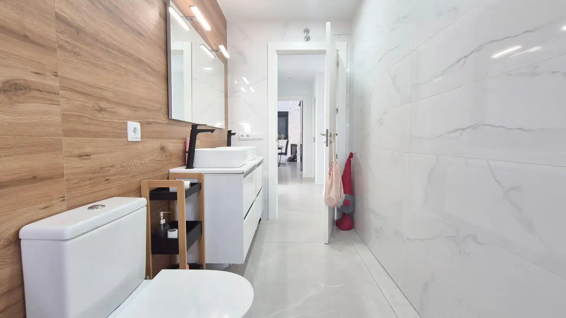 Baño de Casa o chalet en venta en Carrascal de Barregas con Aire acondicionado, Calefacción y Jardín privado