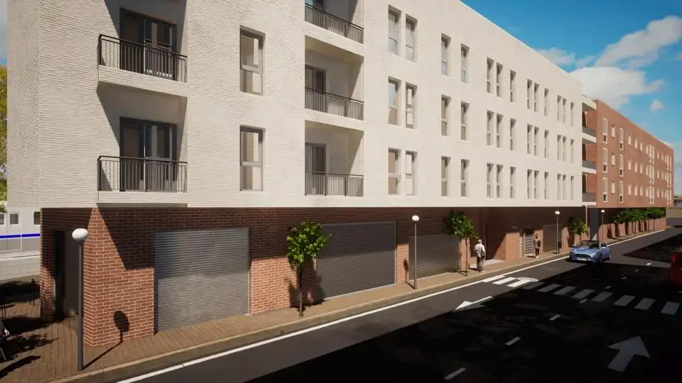 Vista exterior de Piso en venta en Alcantarilla con Jardín privado y Trastero