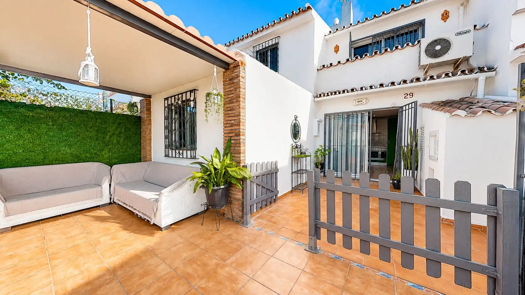 Terraza de Casa adosada en venta en Estepona con Piscina comunitaria