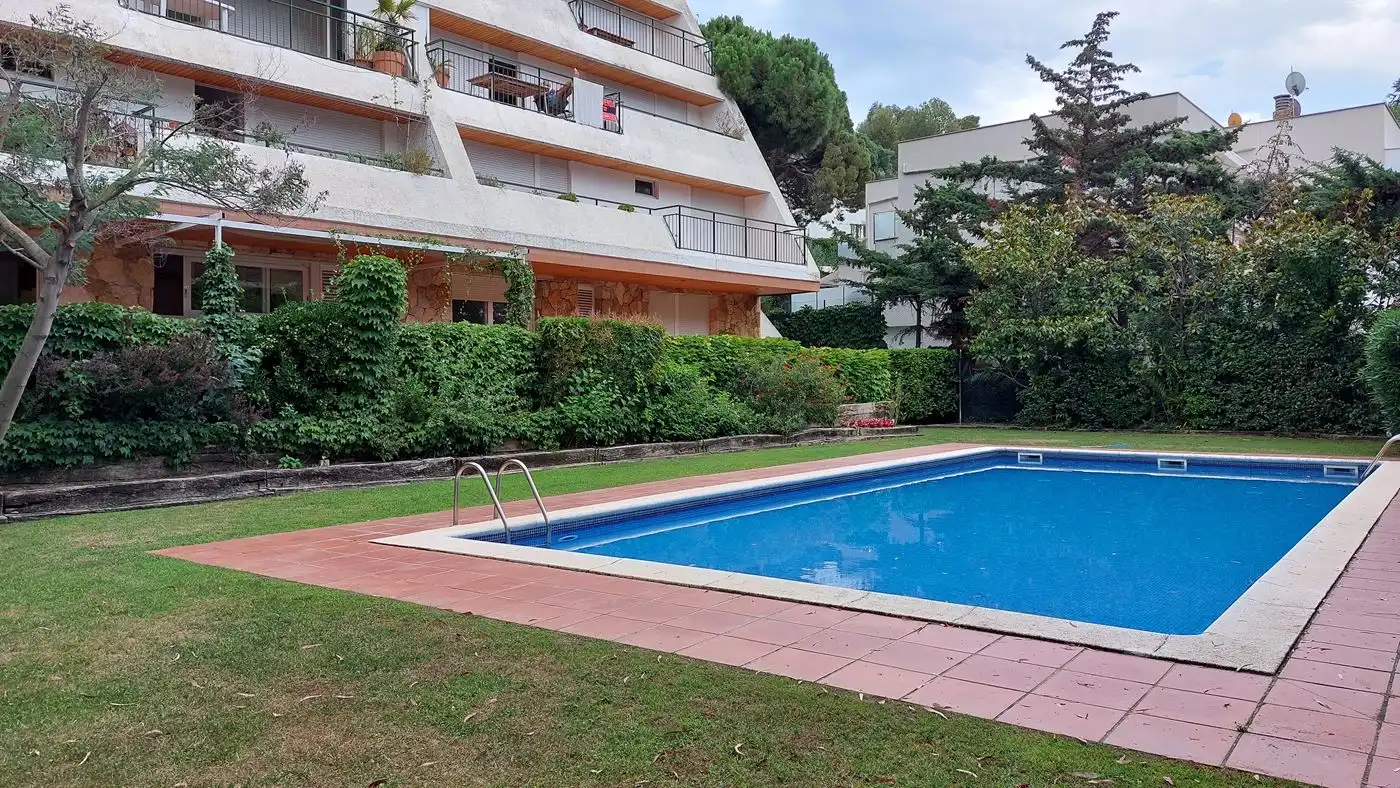 Piscina de Apartament en venda en Santa Cristina d'Aro amb Calefacció, Terrassa i Piscina