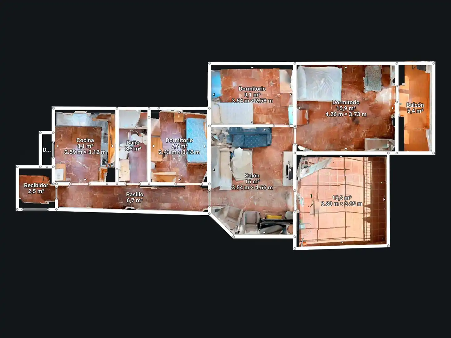 Attic for sale in Granada  with Air Conditioner, Terrace and Balcony