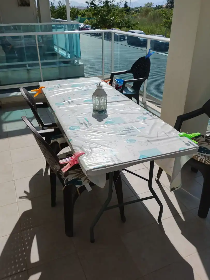 Terrassa de Apartament de lloguer en Piles amb Aire condicionat, Moblat i Forn