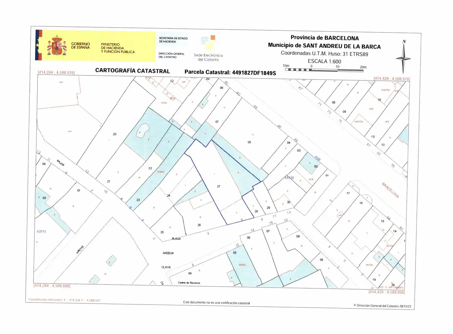 Terreny residencial en venda a Plaça d'Anselm Clavé 5, imagen 2