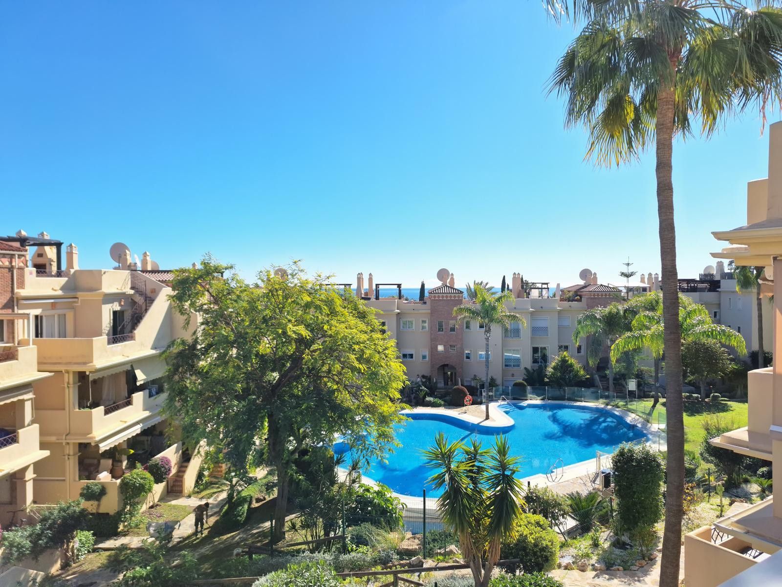 Jardí de Apartament en venda en Estepona amb Aire condicionat, Terrassa i Traster