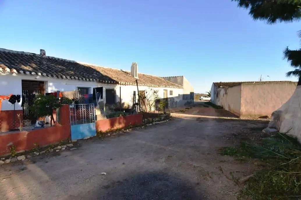 Vista exterior de Finca rústica en venta en Fuente Álamo de Murcia con Jardín privado, Terraza y Trastero