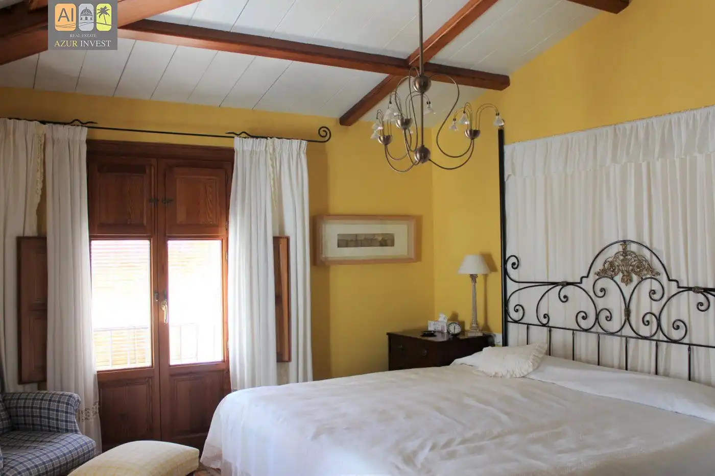 Habitación de Finca rústica en venta en Altea con Aire acondicionado, Terraza y Trastero