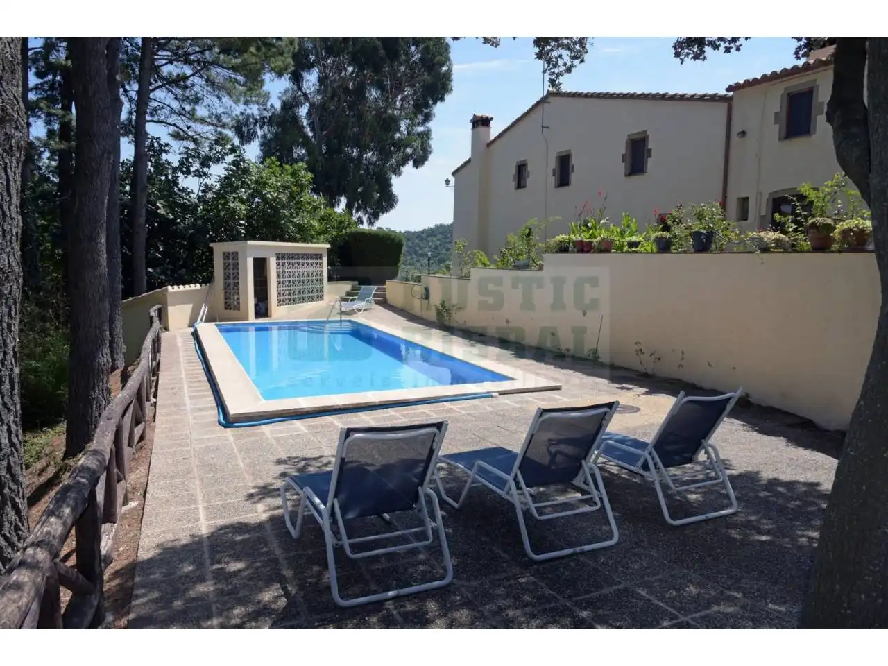 Piscina de Finca rústica en venda en Tordera amb Calefacció i Piscina