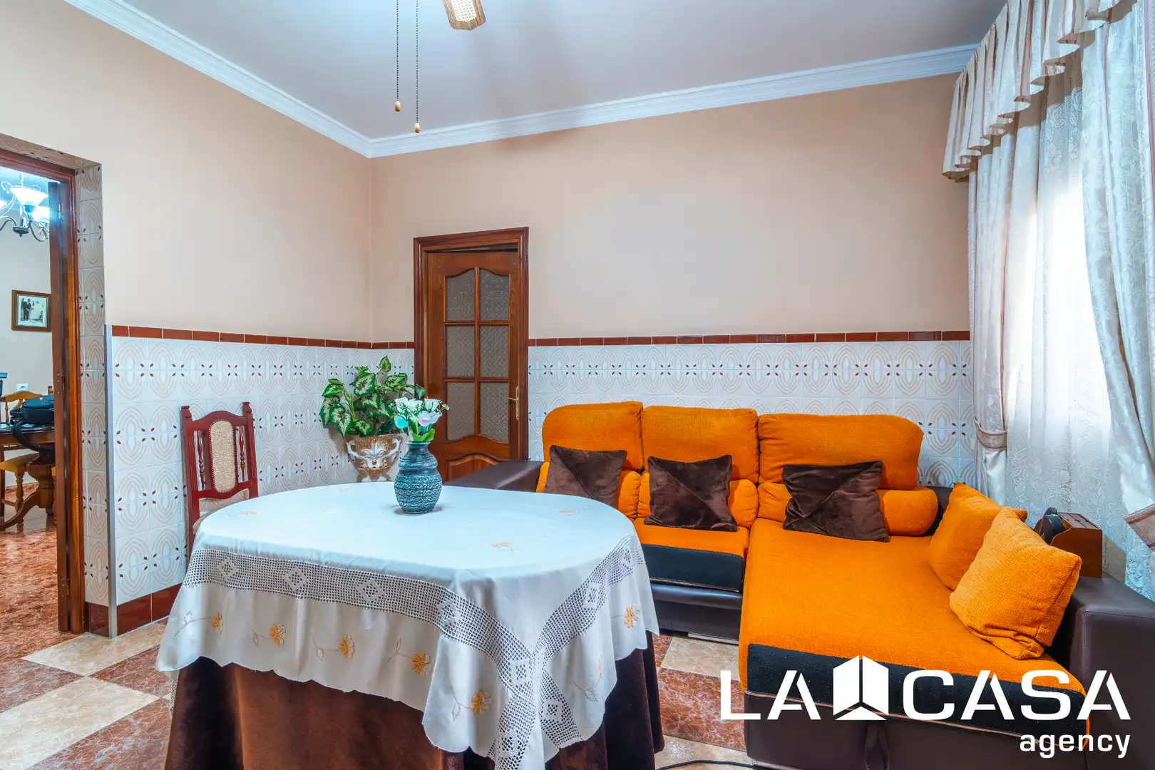 Living room of Houses for sale in Dos Hermanas  with Air Conditioner, Heating and Furnished