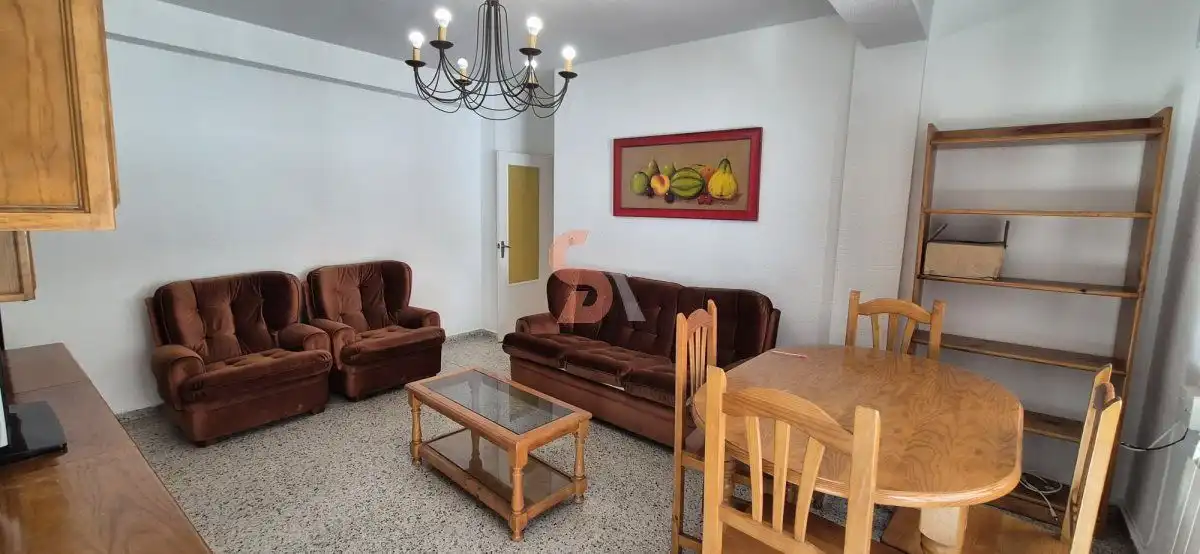 Living room of Flat for rent in Valladolid  with Heating, Terrace and Furnished