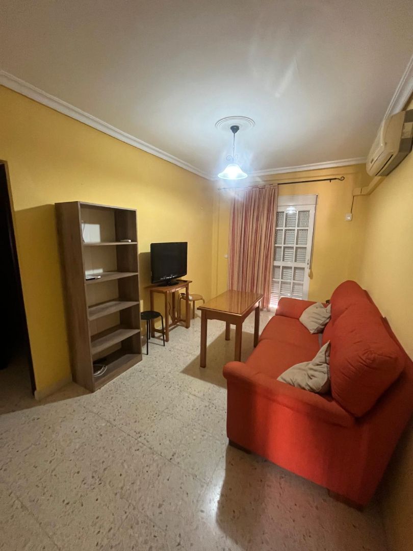Sala de estar de Piso en venta en  Sevilla Capital con Terraza y Amueblado