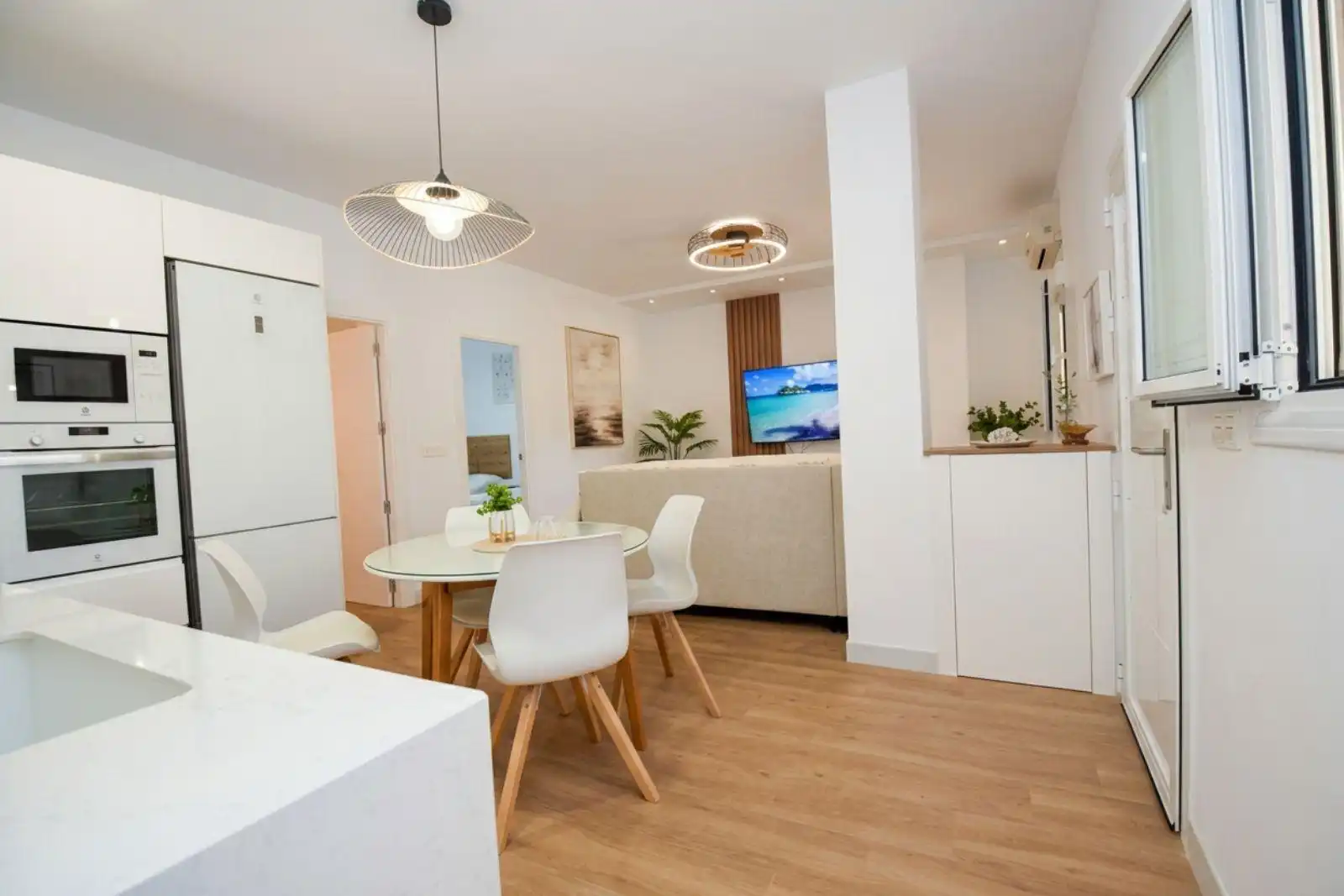 Living room of Flat for sale in El Ejido  with Air Conditioner, Heating and Private garden