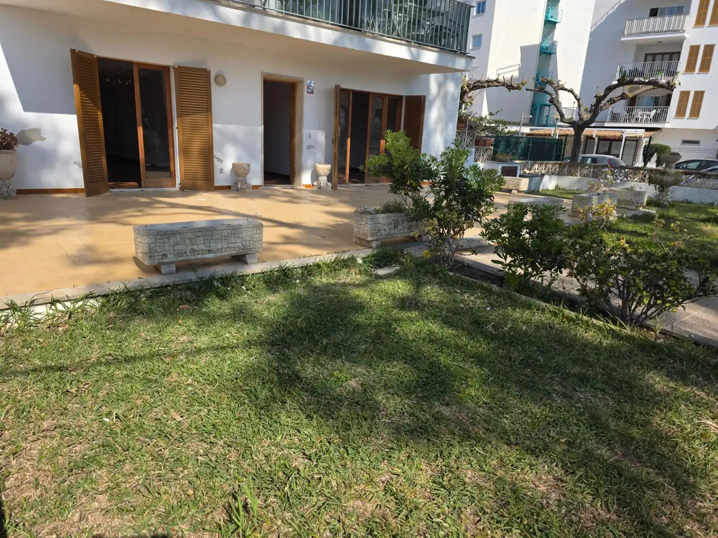 Garten von Erdgeschoss zum Verkauf in Alcúdia mit Klimaanlage, Privatgarten und Terrasse